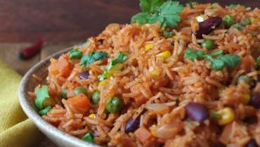 Spicy Mexican Bean Rice | Protein & Fiber Rich | Balanced Meal