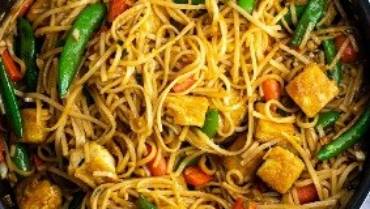 Healthy Pan-Fried Noodles