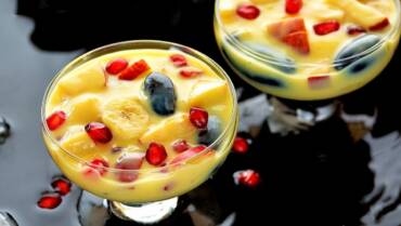 Home Fruit Custard