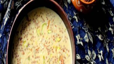 Garden Cress Seeds Kheer | Healthy Dessert | Nutritious Recipe