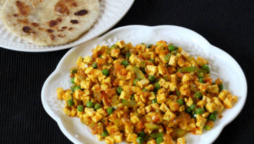 Tofu Bhurji | Scrambled Tofu