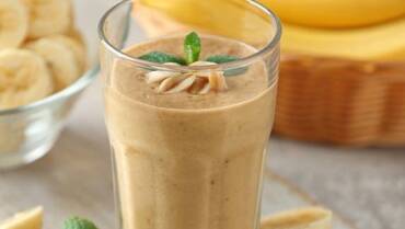 Chickoo Banana Smoothie