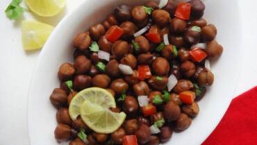 Brown Chana Chaat