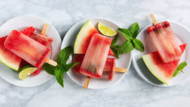 Watermelon Mint Popsicle | Low Calorie Recipe | Healthy Dessert