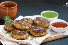 Sweet Potato and Paneer Tikki Recipe | Dt. Pradnya Padhye